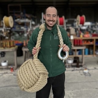 We make a wide range of products for Kefi Store, including rope tree swings!